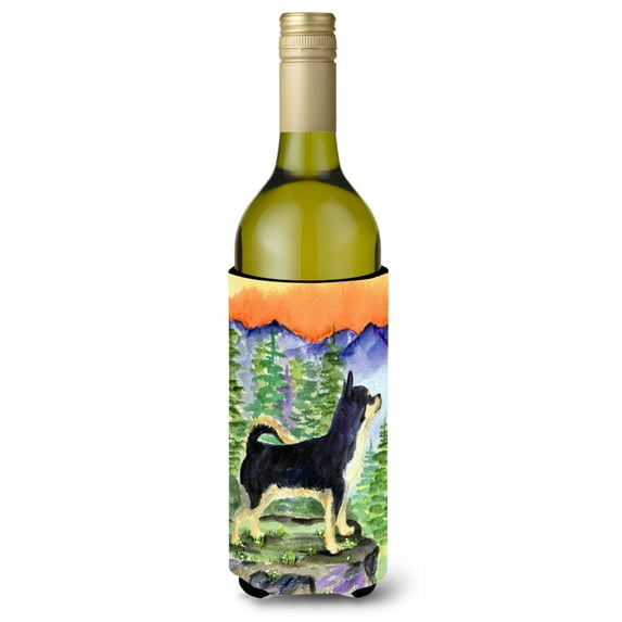 Caroline's Treasures SS8230LITERK Chihuahua Wine Bottle Hugger, Wine Bottle, multicolor