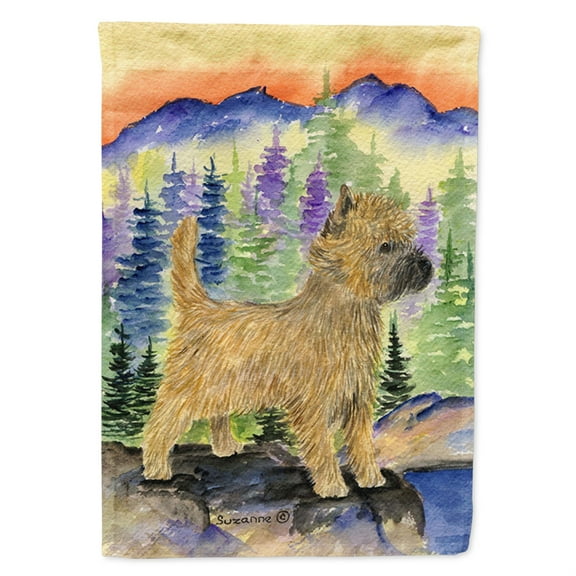 Caroline's Treasures SS8255-FLAG-PARENT Cairn Terrier Flag, , multicolor
