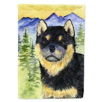 Caroline's Treasures SS8274-FLAG-PARENT Shiba Inu Flag, , multicolor