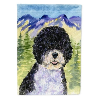 Caroline's Treasures SS8303-FLAG-PARENT Portuguese Water Dog Flag, , multicolor