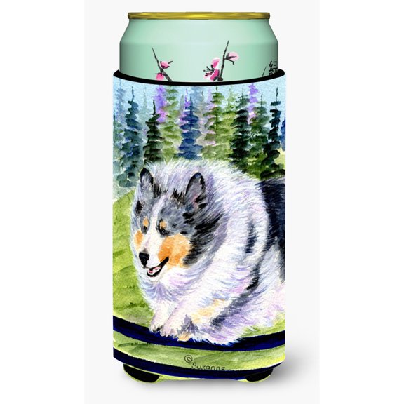 Caroline's Treasures SS8305TBC Sheltie Tall Boy Hugger, Tall Boy, multicolor