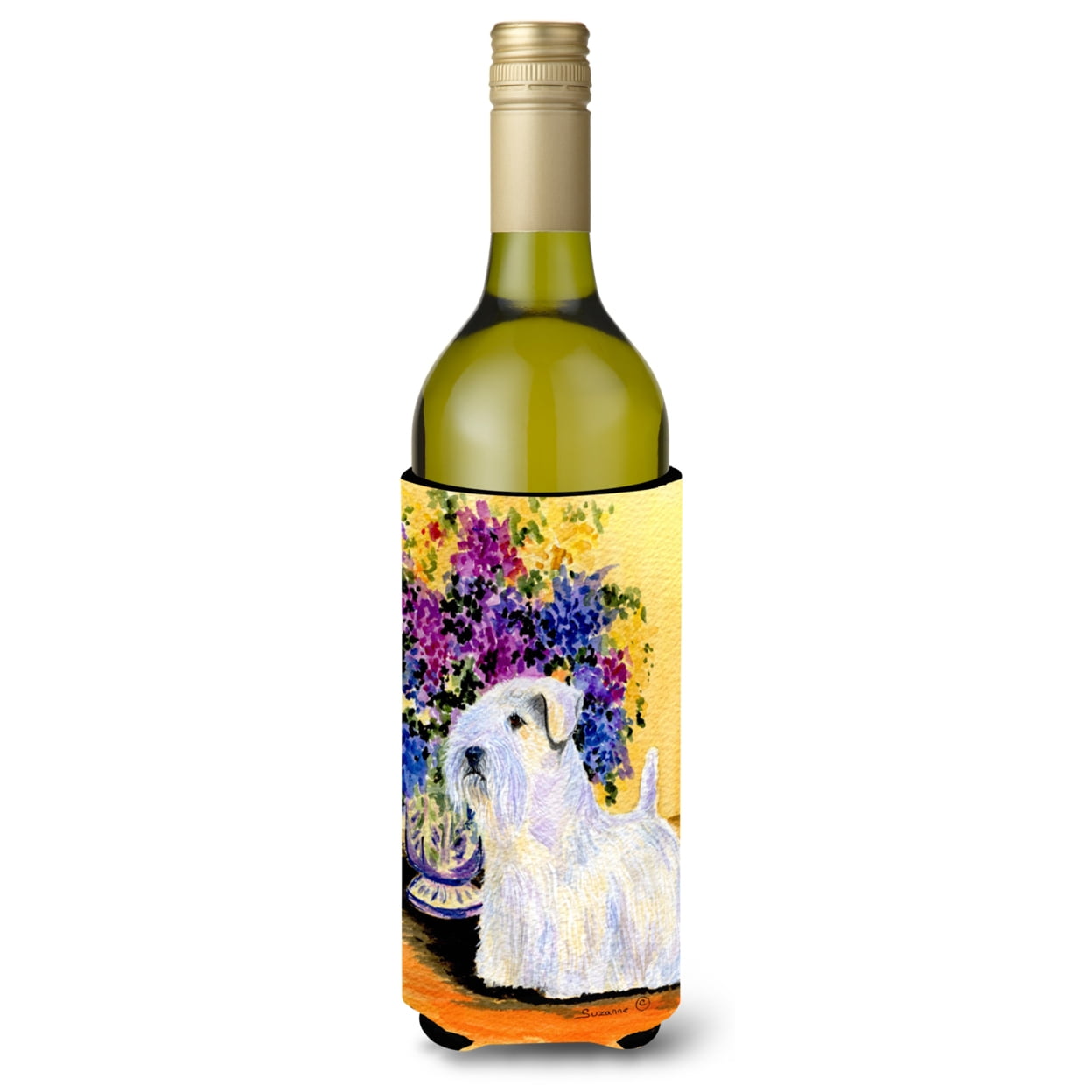 Caroline's Treasures SS8307LITERK Sealyham Terrier Wine Bottle Hugger, Wine Bottle, multicolor