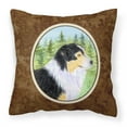 thumbnail image 1 of Caroline's Treasures SS8316PW1414 Australian Shepherd Fabric Decorative Pillow, 14Hx14W, multicolor, 1 of 4