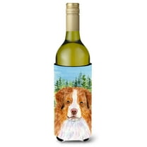Caroline's Treasures SS8317LITERK Australian Shepherd Wine Bottle Hugger, Wine Bottle, multicolor