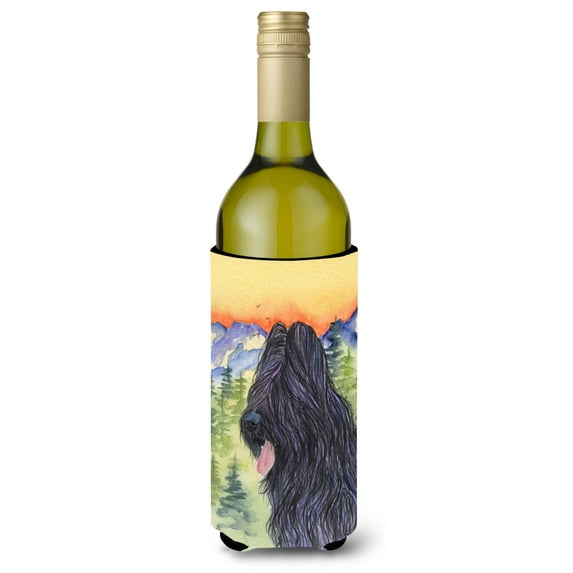 Caroline's Treasures SS8319LITERK Briard Wine Bottle Hugger, Wine Bottle, multicolor