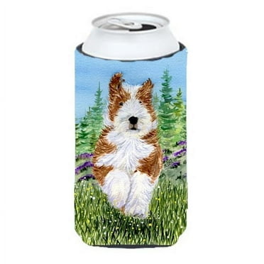Caroline's Treasures SS8320TBC Bearded Collie Tall Boy Hugger, Tall Boy, multicolor