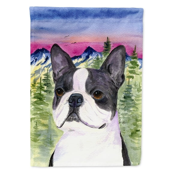 Caroline's Treasures SS8339-FLAG-PARENT Boston Terrier Flag, , multicolor