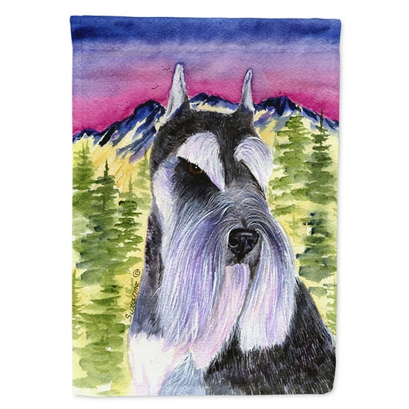 Caroline's Treasures SS8340-FLAG-PARENT Schnauzer Flag, , multicolor