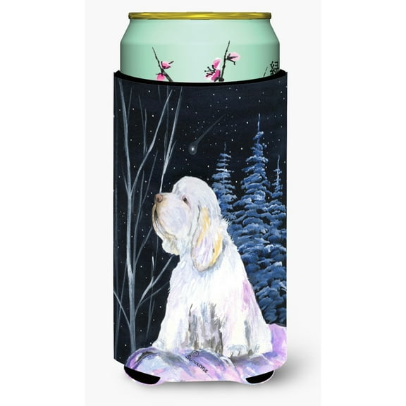 Caroline's Treasures SS8346TBC Clumber Spaniel Tall Boy Hugger, Tall Boy, multicolor
