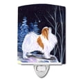 thumbnail image 1 of Starry Night Japanese Chin Ceramic Night Light, 1 of 2