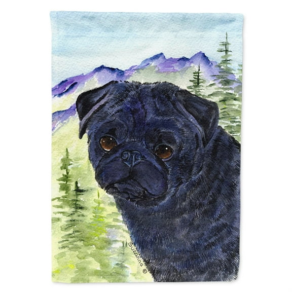 Caroline's Treasures SS8420-FLAG-PARENT Pug Flag, , multicolor