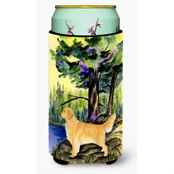 Caroline's Treasures SS8426TBC Golden Retriever Tall Boy Hugger, Tall Boy, multicolor