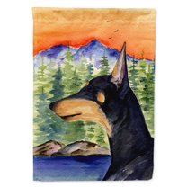 Caroline's Treasures SS8433-FLAG-PARENT Manchester Terrier Flag, , multicolor