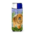 thumbnail image 1 of Caroline's Treasures SS8459MUK Pomeranian Ultra Hugger for slim cans, Slim Can, multicolor, 1 of 5