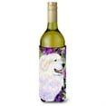 thumbnail image 1 of Caroline's Treasures SS8474LITERK Great Pyrenees Wine Bottle Hugger, Wine Bottle, multicolor, 1 of 1
