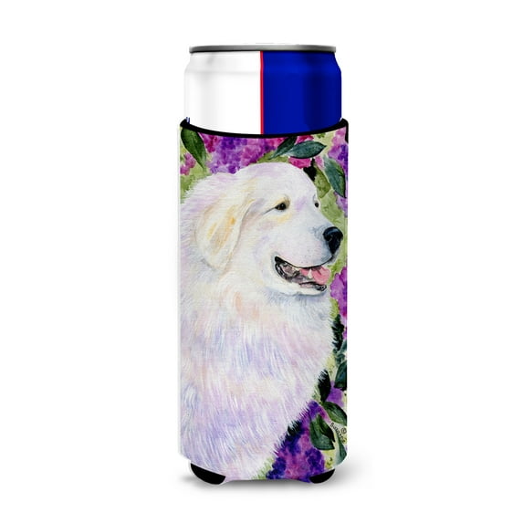 Caroline's Treasures SS8474MUK Great Pyrenees Ultra Hugger for slim cans, Slim Can, multicolor