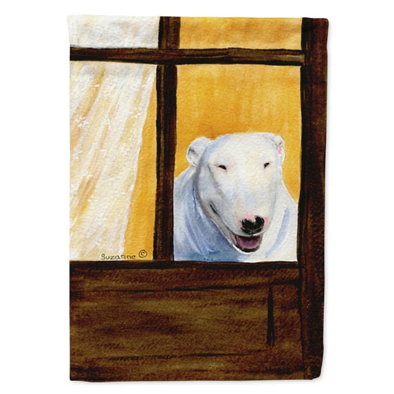 Caroline's Treasures SS8542-FLAG-PARENT Bull Terrier Flag, , multicolor