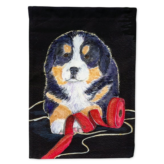 Caroline's Treasures SS8569-FLAG-PARENT Bernese Mountain Dog Flag, , multicolor