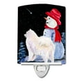 thumbnail image 1 of Caroline's Treasures SS8572CNL Samoyed Ceramic Night Light, 6x4x3", multicolor, 1 of 2