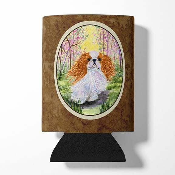 Caroline's Treasures SS8613CC English Toy Spaniel Can or Bottle Hugger, Can Hugger, multicolor