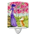 thumbnail image 1 of Caroline's Treasures SS8616CNL Corgi Ceramic Night Light, 6x4x3", multicolor, 1 of 2