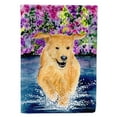 thumbnail image 1 of Caroline's Treasures SS8627-FLAG-PARENT Golden Retriever Flag, , multicolor, 1 of 2