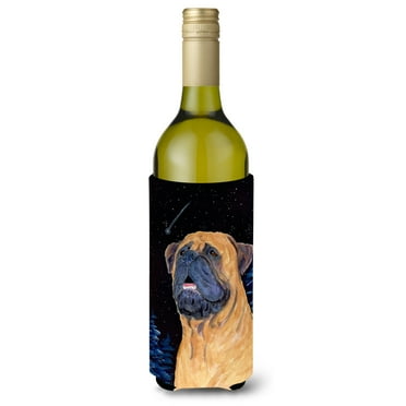 Caroline's Treasures SS8672LITERK Bullmastiff Wine Bottle Hugger, Wine Bottle, multicolor