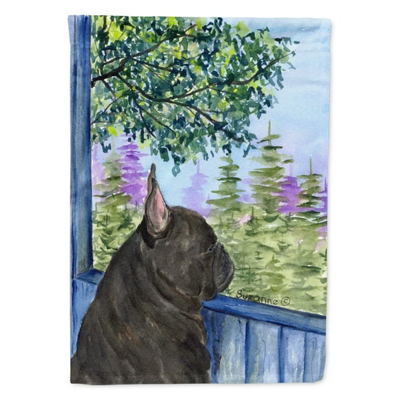 Caroline's Treasures SS8675-FLAG-PARENT French Bulldog Flag, , multicolor