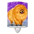 thumbnail image 1 of Caroline's Treasures SS8681CNL Pomeranian Ceramic Night Light, 6x4x3", multicolor, 1 of 2