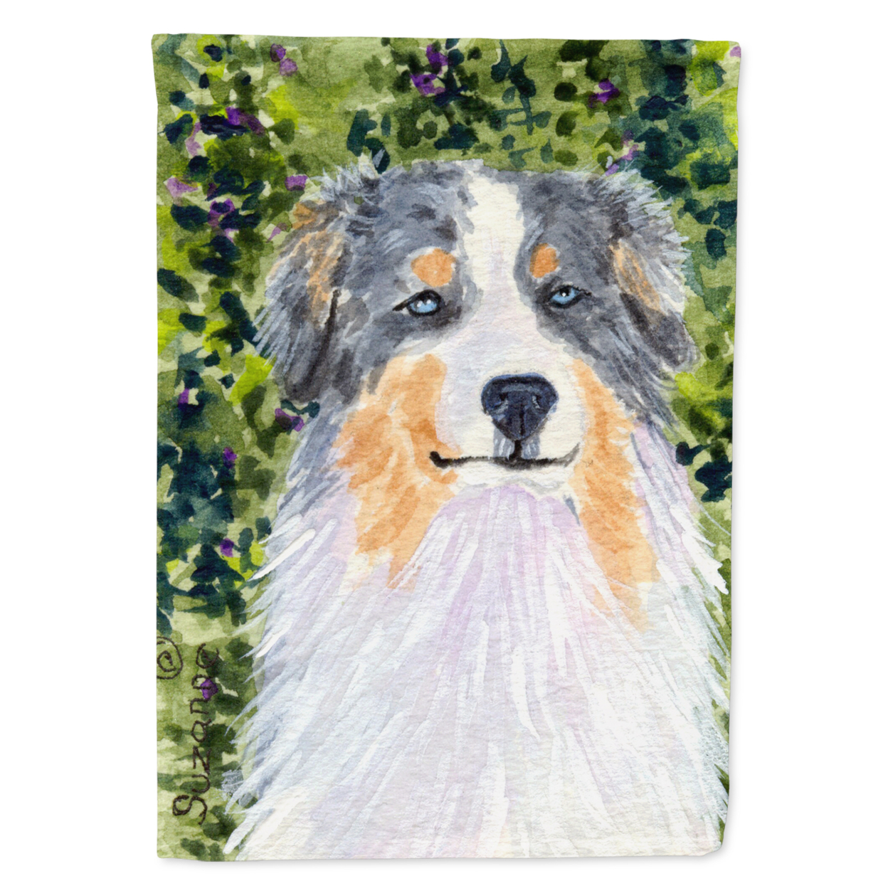Pannello Decorativo Da Parete Australian Shepherd Multicolor – PVC 3 Mm, 20x10 Cm, Antigraffio E Anti UV