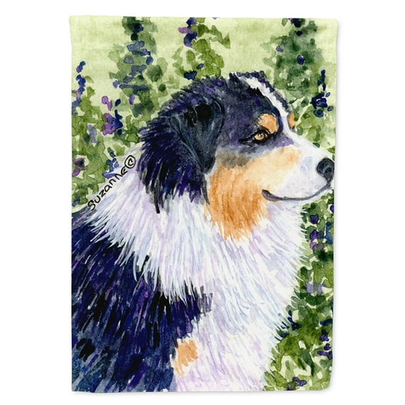 Caroline's Treasures SS8737-FLAG-PARENT Australian Shepherd Flag, , multicolor