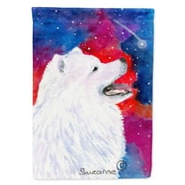 Caroline's Treasures SS8752-FLAG-PARENT Samoyed Flag, , multicolor
