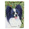 thumbnail image 1 of Caroline's Treasures SS8811-FLAG-PARENT Papillon Flag, , multicolor, 1 of 2