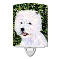 thumbnail image 1 of Caroline's Treasures SS8818CNL Westie Ceramic Night Light, 6x4x3", multicolor, 1 of 2