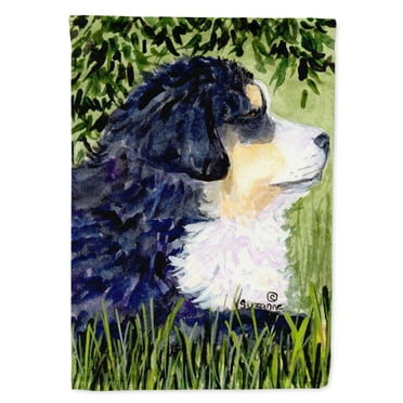 Caroline's Treasures SS8832-FLAG-PARENT Bernese Mountain Dog Flag, , multicolor