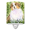 thumbnail image 1 of Caroline's Treasures SS8844CNL Australian Shepherd Ceramic Night Light, 6x4x3", multicolor, 1 of 2