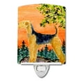 thumbnail image 1 of Caroline's Treasures SS8850CNL Airedale Ceramic Night Light, 6x4x3", multicolor, 1 of 2