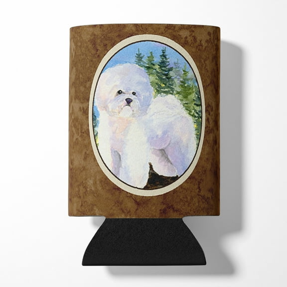 Caroline's Treasures SS8916CC Bichon Frise Can or Bottle Hugger, Can Hugger, multicolor