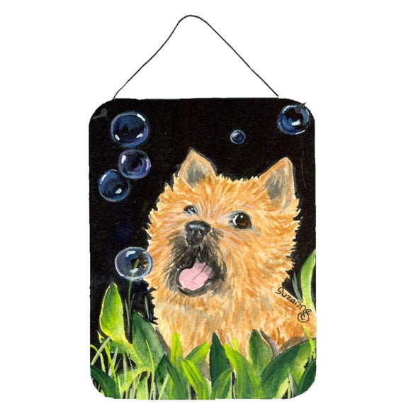 Caroline's Treasures SS8928DS1216 Cairn Terrier Wall or Door Hanging Prints, 12x16, multicolor