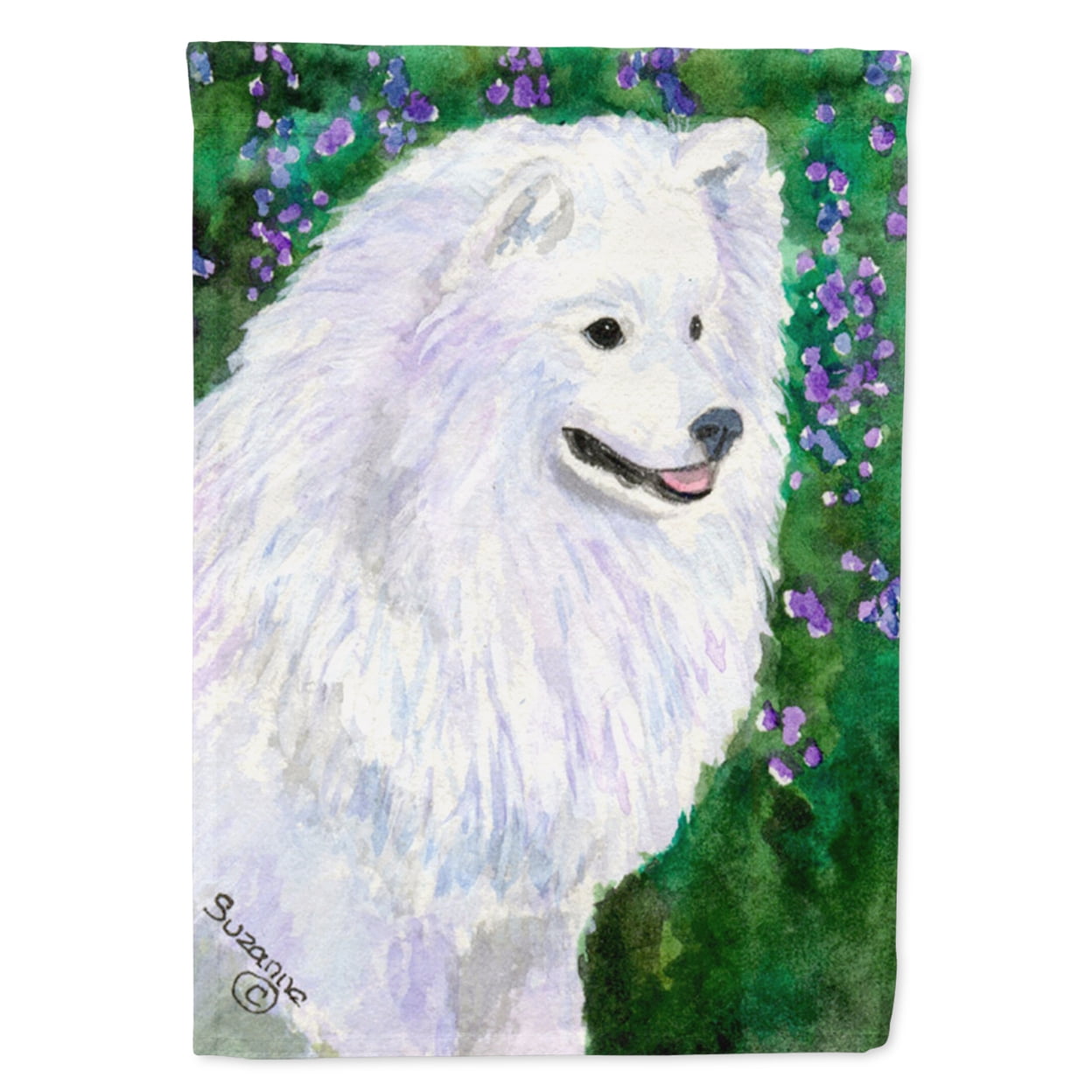 Caroline's Treasures SS8965-FLAG-PARENT American Eskimo Flag, , multicolor