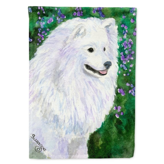 Caroline's Treasures SS8965-FLAG-PARENT American Eskimo Flag, , multicolor