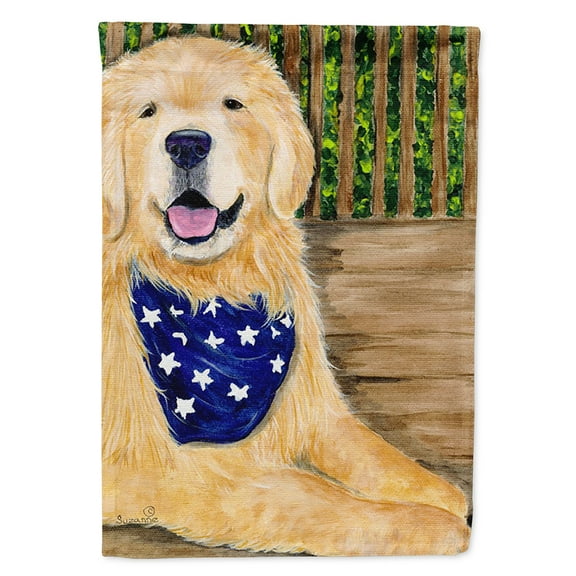 Caroline's Treasures SS8972-FLAG-PARENT Golden Retriever Flag, , multicolor
