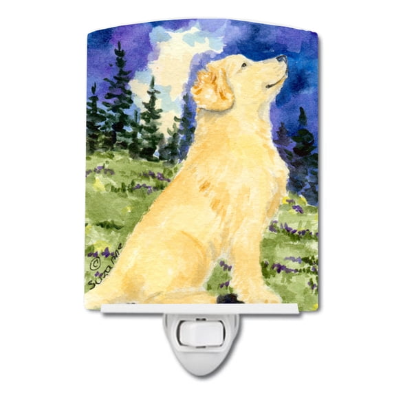 Golden Retriever Ceramic Night Light
