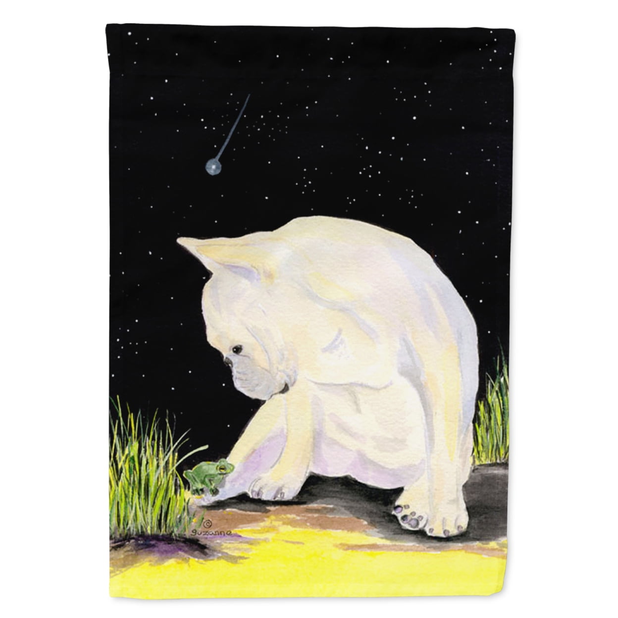 Caroline's Treasures SS8992-FLAG-PARENT French Bulldog Flag, , multicolor