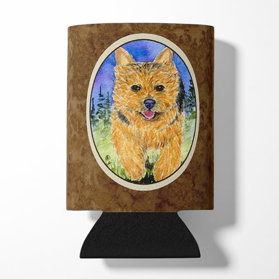 Caroline's Treasures SS8993CC Norwich Terrier Can or Bottle Hugger, Can Hugger, multicolor