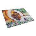 thumbnail image 1 of Caroline's Treasures Saint Bernard Naptime Glass Cutting Board Large, 1 of 2