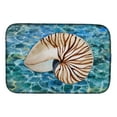 thumbnail image 1 of Sea Shell and Water Dish Drying Mat, 1 of 7