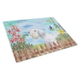 thumbnail image 1 of Caroline's Treasures Sealyham Terrier Spring Glass Cutting Board Large, 1 of 2