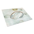 thumbnail image 1 of Caroline's Treasures Shells Glass Cutting Board Large, 1 of 2