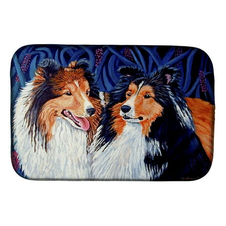 Sheltie Dish Drying Mat